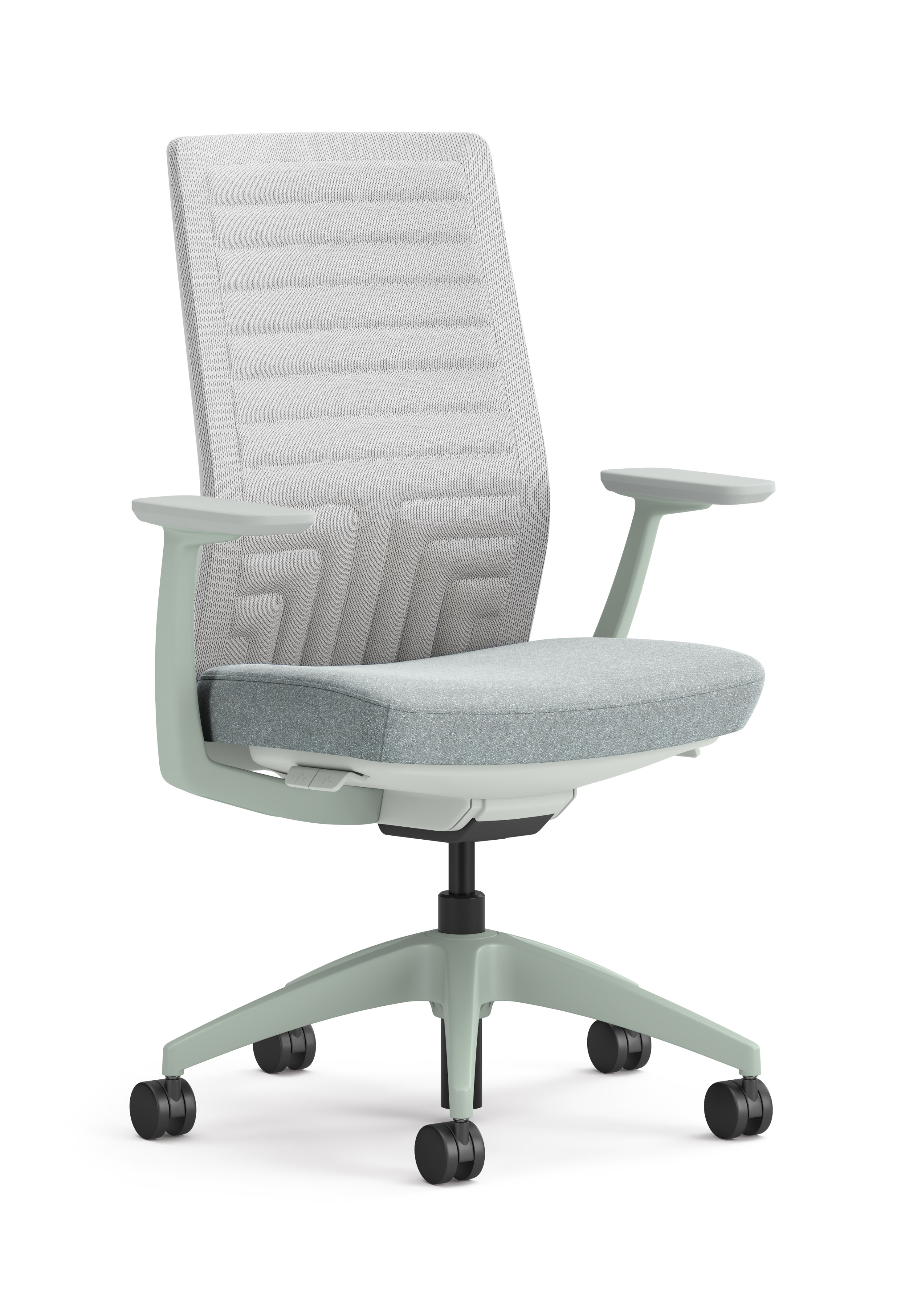 Evo task chair in a light upholstery finish